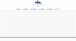 Desktop Screenshot of elsa-greece.org